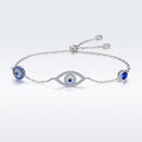 925 Sterling Silver Bracelet 22cm Length 0.9*2.2cm for Women-4