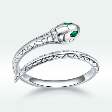 925 Sterling Silver Oxidized Pavé Setting CZ Slim Ring for Women - 0