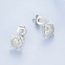 925 Sterling Silver Luminous Stone Earrings-6