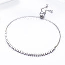 925 Sterling Silver Bracelet 27cm for Women-5