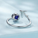 925 Silver 1.8mm Lapis Lazuli Ring-1