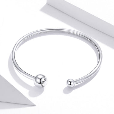 925 Silver Oxidized Pavé Setting CZ Bracelet - 0