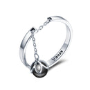 925 Sterling Silver Ring 0.2CM Width for Women-1