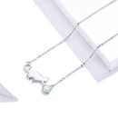 925 Sterling Silver Necklace 40-45cm for Women-5