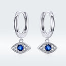 S925 Platinum Plated Pavé Setting CZ Earrings - 1.9*1cm - Women's Jewelry-4