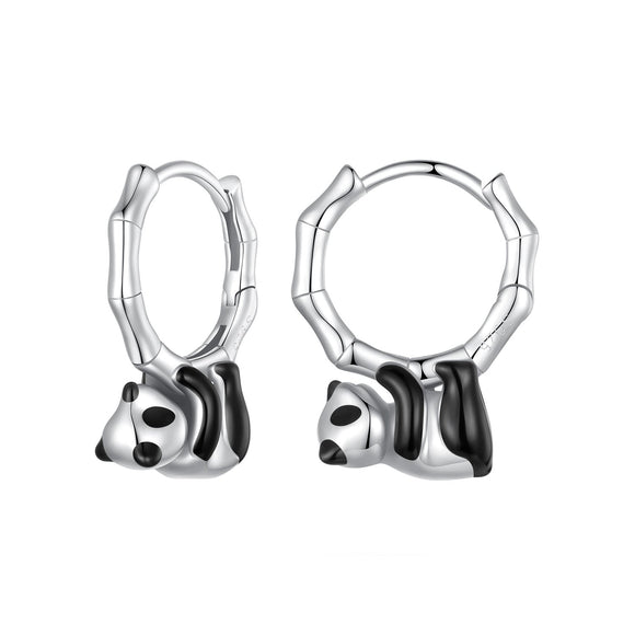 S925 Sterling Silver Enamel Earrings for Women