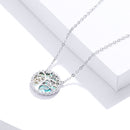 925 Sterling Silver Adjustable Mica Necklace for Women-3