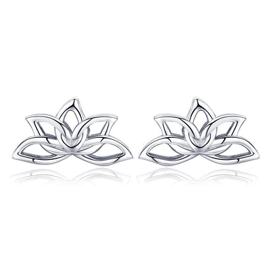 925 Sterling Silver Plated Platinum Earrings