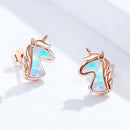 925 Sterling Silver Opal Earrings for Women-5