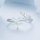 925 Sterling Silver & Opal Ring for Women-5