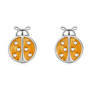 S925 Sterling Silver Enamel Earrings for Women-1
