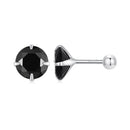 925 Sterling Silver Pavé Setting CZ Earrings for Women-7