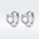 925 Sterling Silver CZ Earrings for Women-4