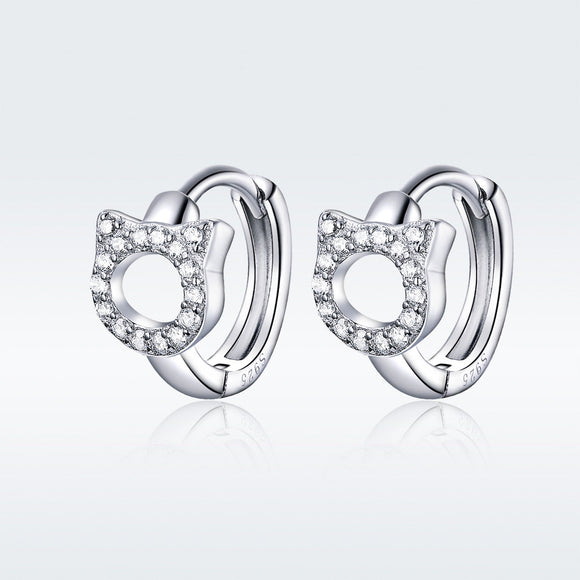 925 Sterling Silver CZ Earrings for Women