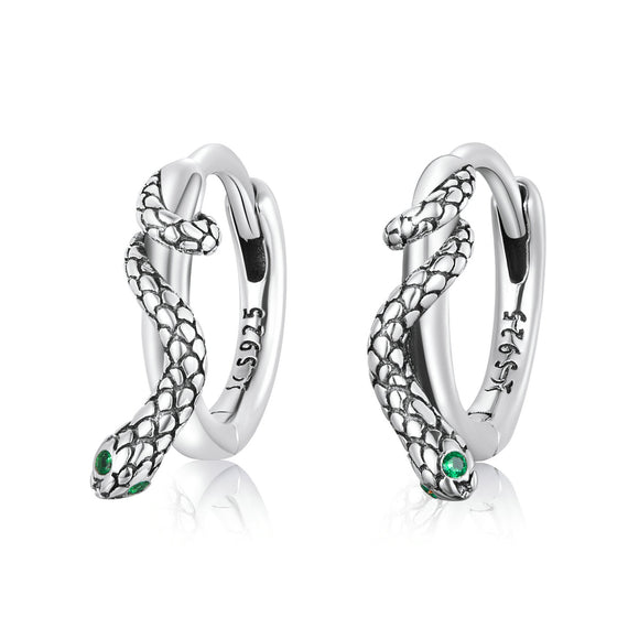 925 Sterling Silver Earrings with Pavé Setting CZ