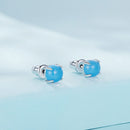 925 Sterling Silver Opal Earrings for Women-5