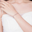 925 Sterling Silver Adjustable 19cm Bracelet for Women-7