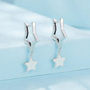 925 Sterling Silver Earrings 25*8mm for Women-3