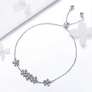 925 Sterling Silver Bracelet 22cm for Women-4