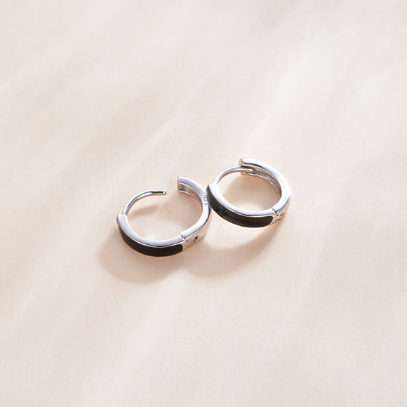925 Sterling Silver Enamel Plated Earrings