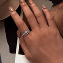 925 Sterling Silver Opal Nanometer Stone Ring Size 6.0 for Women-7