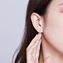 925 Sterling Silver CZ Earrings for Women-7