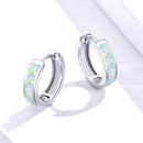 925 Sterling Silver Opal Earrings for Women-4