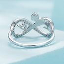 925 Sterling Silver 3mm CZ Pavé Setting Ring Size 7.0 for Women-3