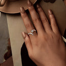925 Sterling Silver Oxidized Silver 0.18cm Ring-6