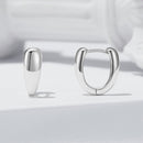 925 Sterling Silver Oxidized Earrings 12x5mm for Women-5