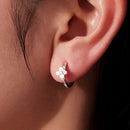 925 Sterling Silver Earrings with Pavé Setting CZ and High-Quality Nacre for Women-6