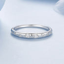 925 Sterling Silver Ring with Pavé Setting CZ, Size 6.0 for Women-3