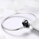 SCB 925 Sterling Silver Bracelet in Classic Style, Size 17.0 for Women-5