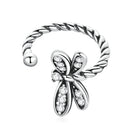 925 Sterling Silver Earrings with Pavé Setting and CZ for Women-1