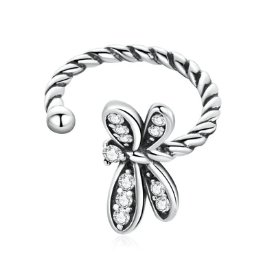 925 Sterling Silver Earrings with Pavé Setting and CZ for Women