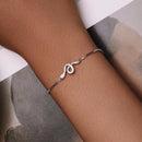 S925 Sterling Silver & Pavé CZ Platinum-Plated Bracelet-6