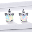 S925 Sterling Silver Earrings with Translucent Opal-3
