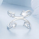 925 Sterling Silver White Gold Plated Pavé Set CZ Ring 2.5-13.5mm for Women-4