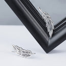 925 Sterling Silver Earrings with Pavé Setting CZ-4