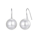 925 Sterling Silver Earrings with Quality Shell Pearl-3
