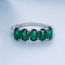 925 Sterling Silver Plated White Gold 1.4mm Ring Size 6.0 for Women-6