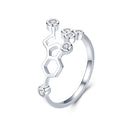 925 Sterling Silver 0.2cm Wide Ring for Women-1