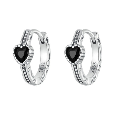 925 Sterling Silver Earrings with Pavé Setting CZ