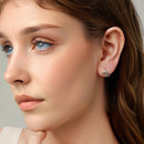 925 Sterling Silver Earrings for Women - 1.2cm-7