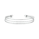 925 Sterling Silver White Gold Plated Bracelet for Women-4