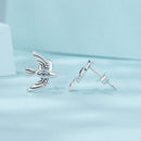 925 Sterling Silver Oxidized CZ Earrings for Women-5