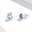 925 Sterling Silver Moonstone Earrings for Women-3