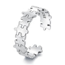 925 Sterling Silver Oxidized 6mm Ring-1