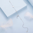 925 Sterling Silver Enamel Pavé CZ White Gold Bracelet for Women 15+6cm-4
