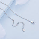 925 Sterling Silver 16mm x 10mm Platinum Plated Necklace for Unisex-6